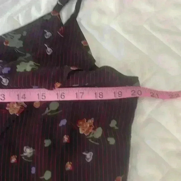 CABI (EUC) Floral Layered Top w/Adjustable Spaghetti Straps Women’s Size Small - Picture 5 of 6